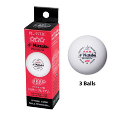 6 x Nittaku 3-Star Premium 40+