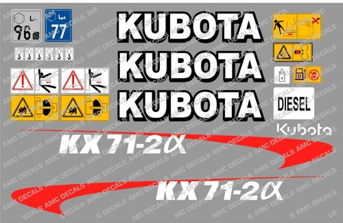 Kubota kx71 mini escavatore - kx71-2a,