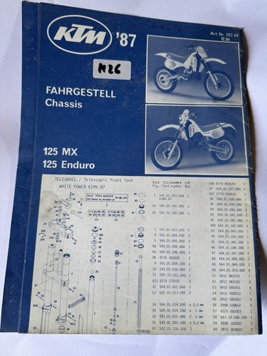 1987 ktm 125 - 1987,