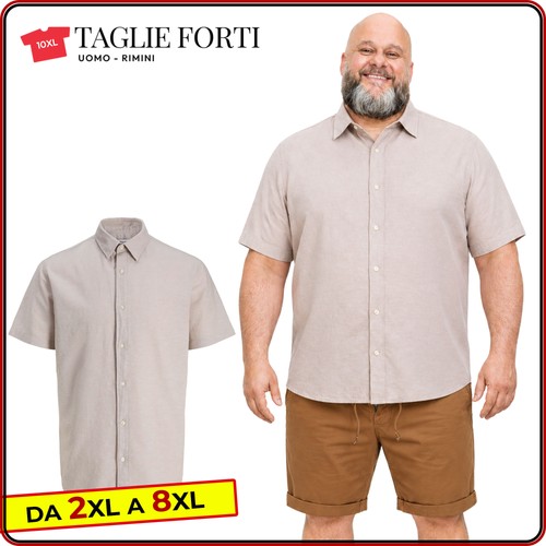 Camicia uomo taglie forti - uomo,