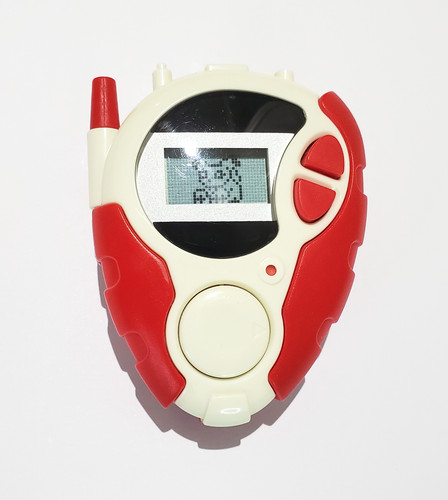 Digimon red digivice - red, v-pet