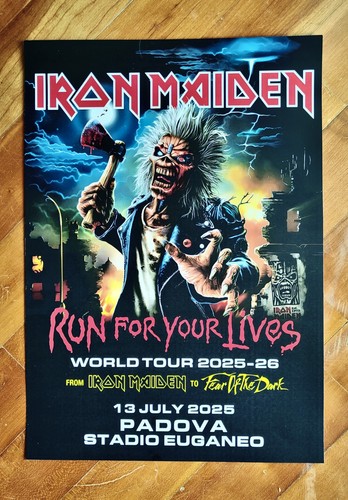 Poster iron maiden - poster, live