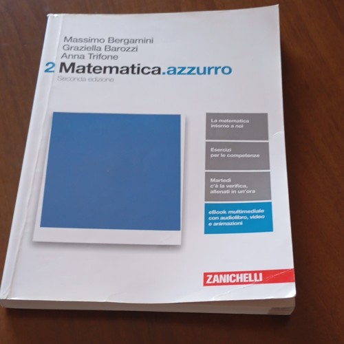 Zanichelli matematica azzurro - zanichelli, matematica.azzurro