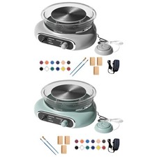Kit mini ruota per ceramica con petalo di piede Macchina per la produzione di