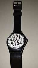 Swatch Automatico Nuovo NOS Black Board SAB103 1995 Vintage Orologio da polso