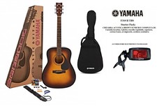 YAMAHA F310 TBS PACK CHITARRA ACUSTICA CON BORSA ACCORDATORE TRACOLLA CORDE CAP