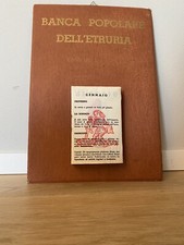 ?CALENDARIO PERPETUO Banca Etruria no ROY VERCELLI ANNI 60 70 Insegna Vintage