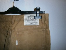 Jeans Carrera 100% cotone da uomo 33 x 36- color nocciola