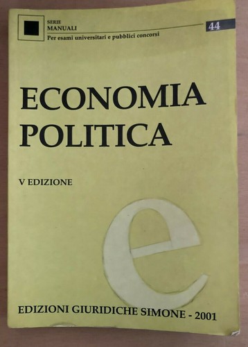 Economia politica edizioni