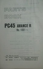 Komatsu PC45 Avance R Escavatore Parti Manuale