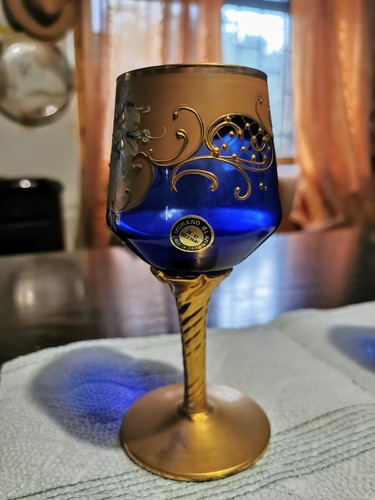 Bicchiere vetro murano - vetro,