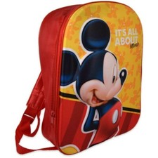 Mickey Mouse Topolino Zainetto Zaino 3D Scuola Materna Asilo tempo Libero