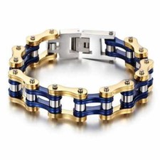 Bracciale catena moto acciaio