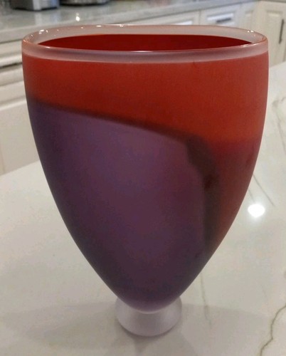 Vaso vetro astratto gary bolt - vetro,