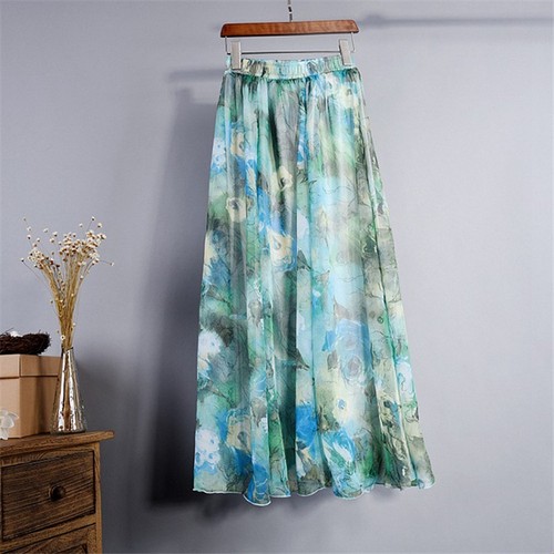 Skirt dress floral maxi - dress,