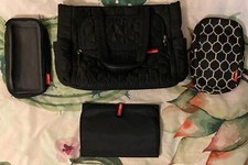 Skip Hop Forma Black Quilted