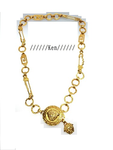 Collana cintura versace gianni - collana,