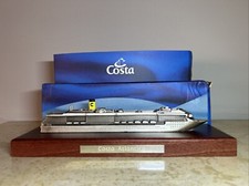 MODELLINO MODEL  NAVE COSTA ATLANTICA GEMELLA DELLA MEDITERRANEA COSTA CROCIERE