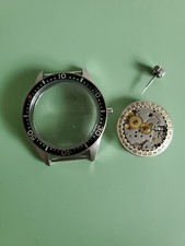 ZENITH Besancon 2542PC progetto subacqueo automatico pelle fine anni '60