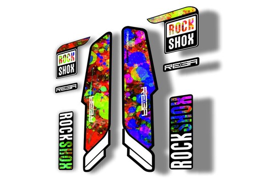 Adesivo rock shox reba - shox,