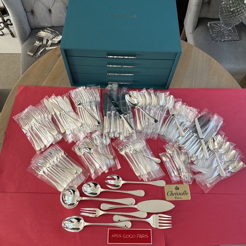 Christofle perles cutlery set - cutlery,