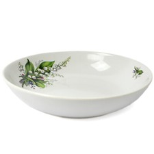 Piatto Fondo Ø 21 CM - Ciotola Piatti di Servizio - Ceramica Giglio Della Valle