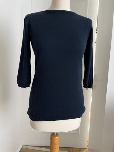 Maglione agnona blu - blu, scuro