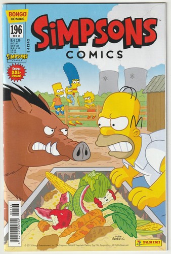 Simpsons comics 196 - comics, #196