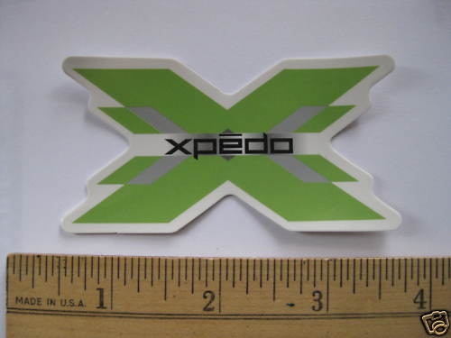 Adesivo decalcomania xpedo - adesivo,