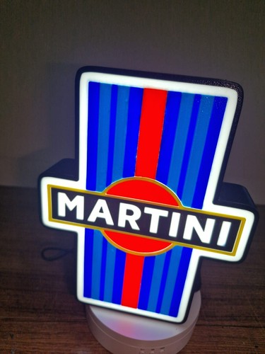 Insegna luminosa led martini - insegna,