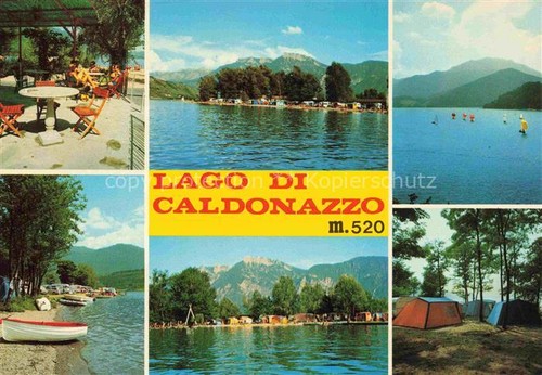 Trentino lago caldonazzo - trentino, di
