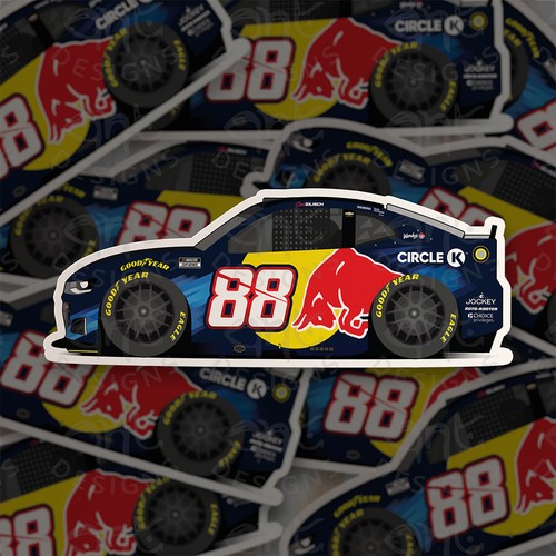 Adesivo 2026 nascar connor - adesivo,