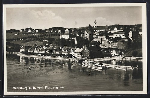 Meersburg vista totale con - vista,