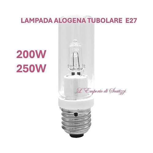 Lampada alogena tubolare - alogena,