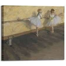 Degas ballerine alla sbarra II
