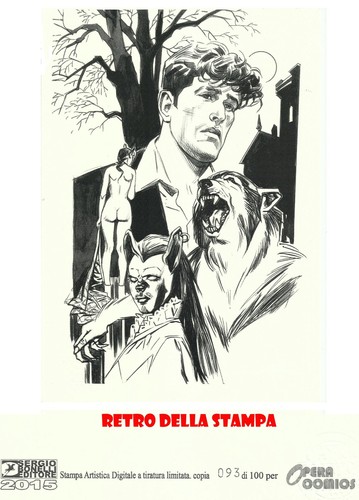Dylan dog stampa limitata - stampa, n°