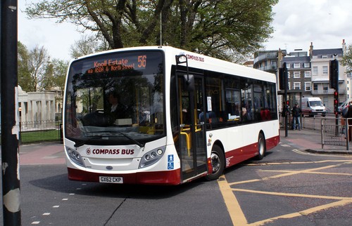Compass bus gx62ckp - compass, brighton