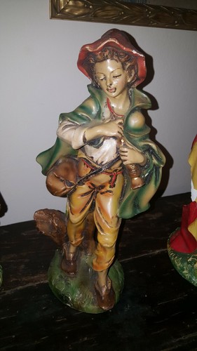 Statua presepe grande - , in