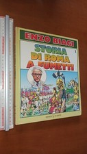 Enzo Biagi Storia di Roma a fumetti 1988 Mondadori De Agostini primo volume