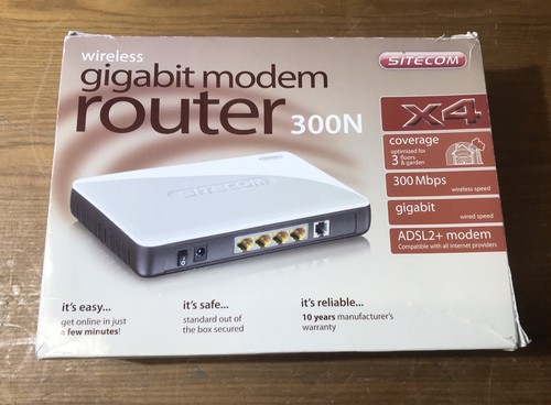 Sitecom gigabit modem router - modem,