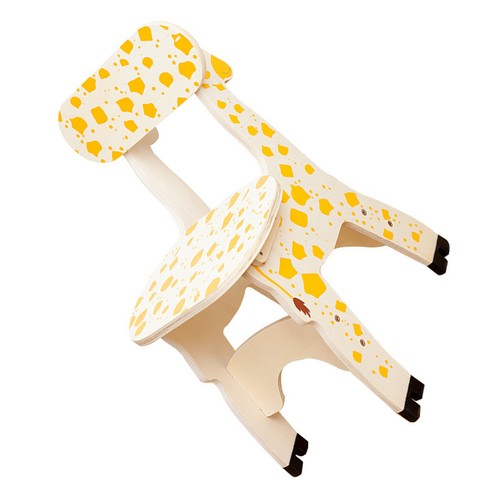 Sedia con schienale - , giraffa