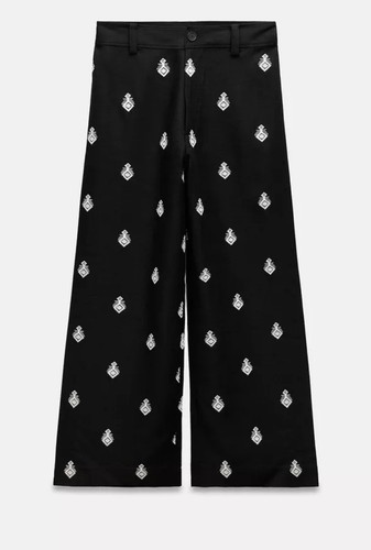 Pantalone donna zara nero - pantalone,