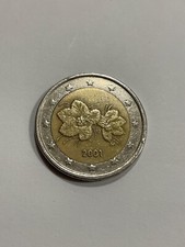 Moneta euro finlandia - 2, 2001