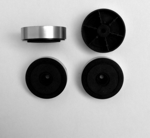 48mm piedi argento - 4, per