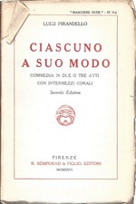 CIASCUNO A SUO MODO LUIGI