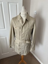 Giacca Safari Uomo Beige