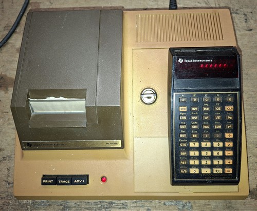 Ti59 con stampante pc100 - ti59,