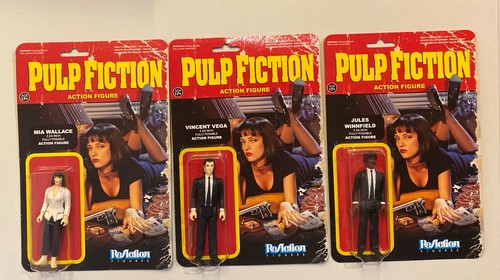 Pulp fiction reaction figures - reaction,