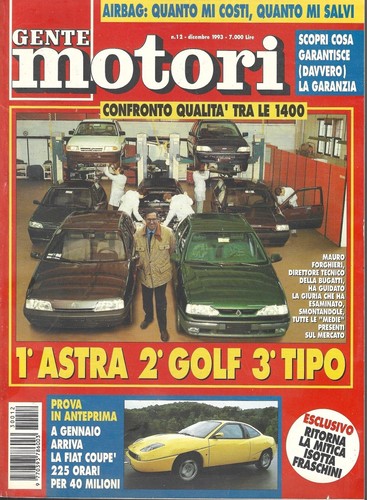 Rivista gente motori - rivista, dicembre