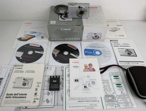 Canon ixus 500 fotocamera - canon,